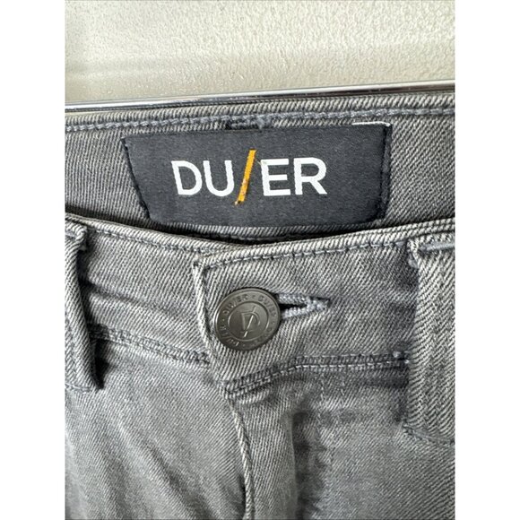 DUER L2X Slim Fit Performance Jeans Gray 30x32 L2X Slim Fit - Picture 4 of 9